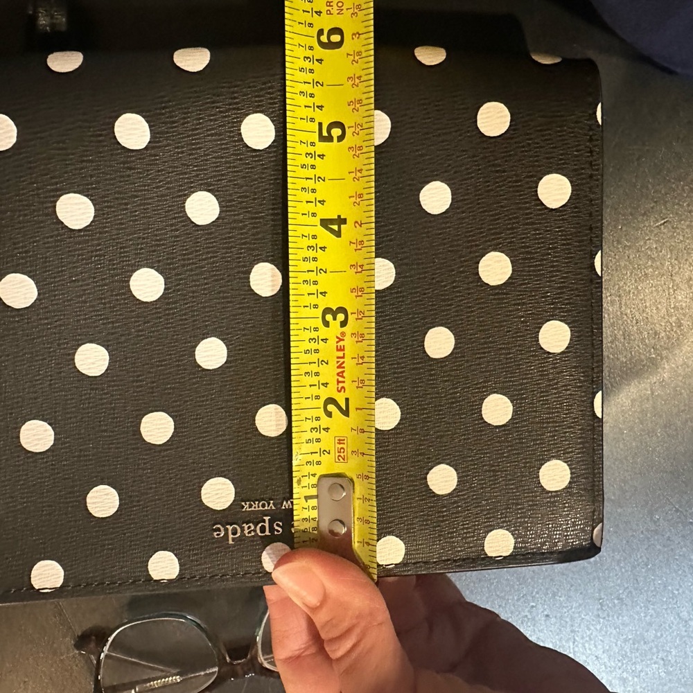 kate spade Black and White Polka Dot Wristlet - Picture 3 of 5